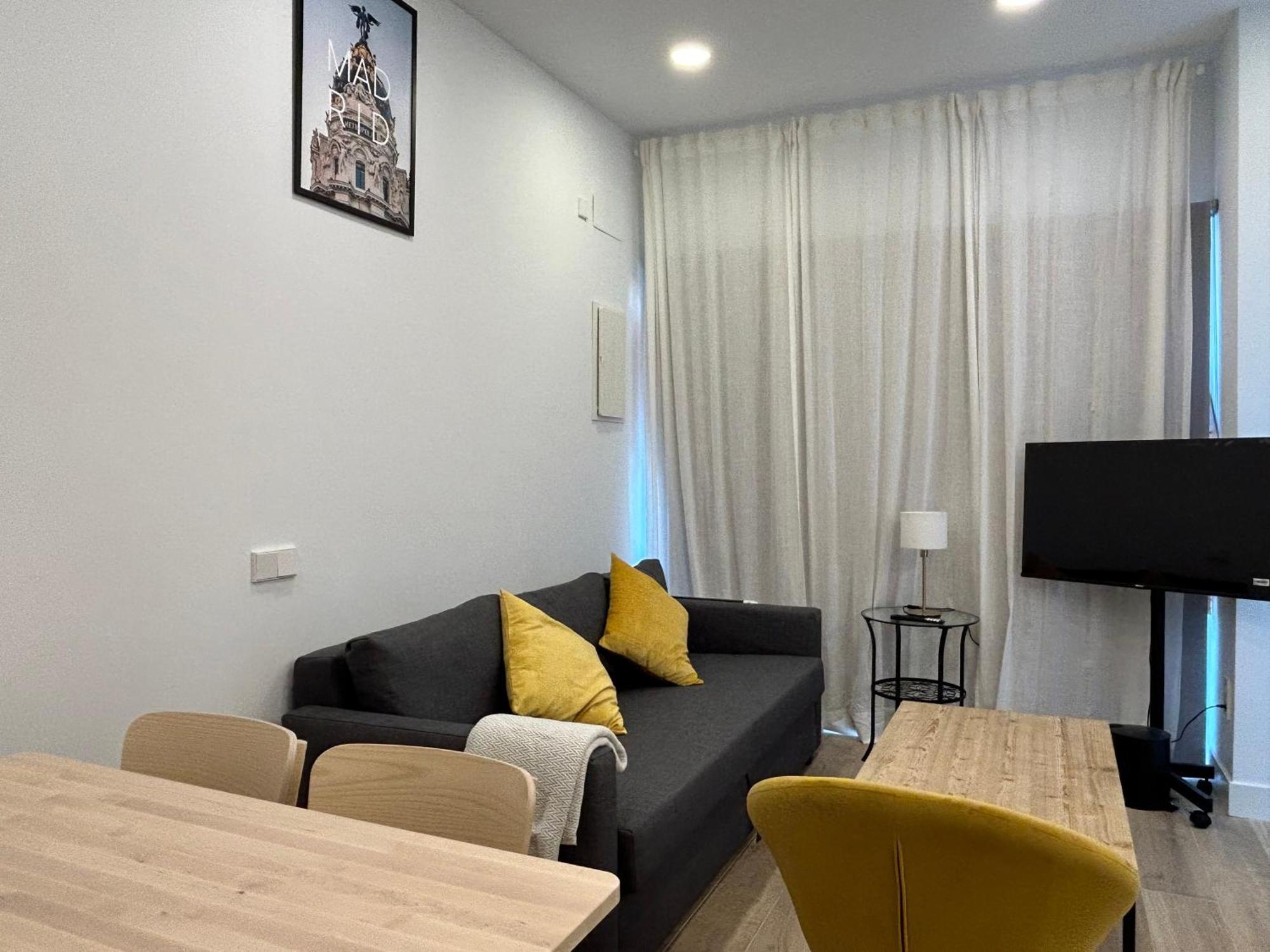 Azca-Bernabeu Apartments Madrid Oda fotoğraf